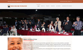 Indus Welfare Foundation Website